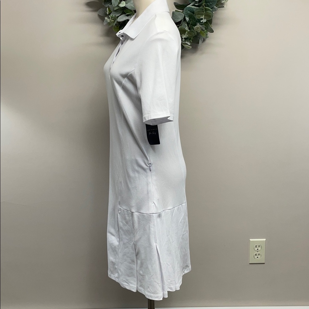NWT SAGE Collective Pro Shop Short Sleeve Volley Stretch Sport Dress Pockets M - Picture 4 of 16
